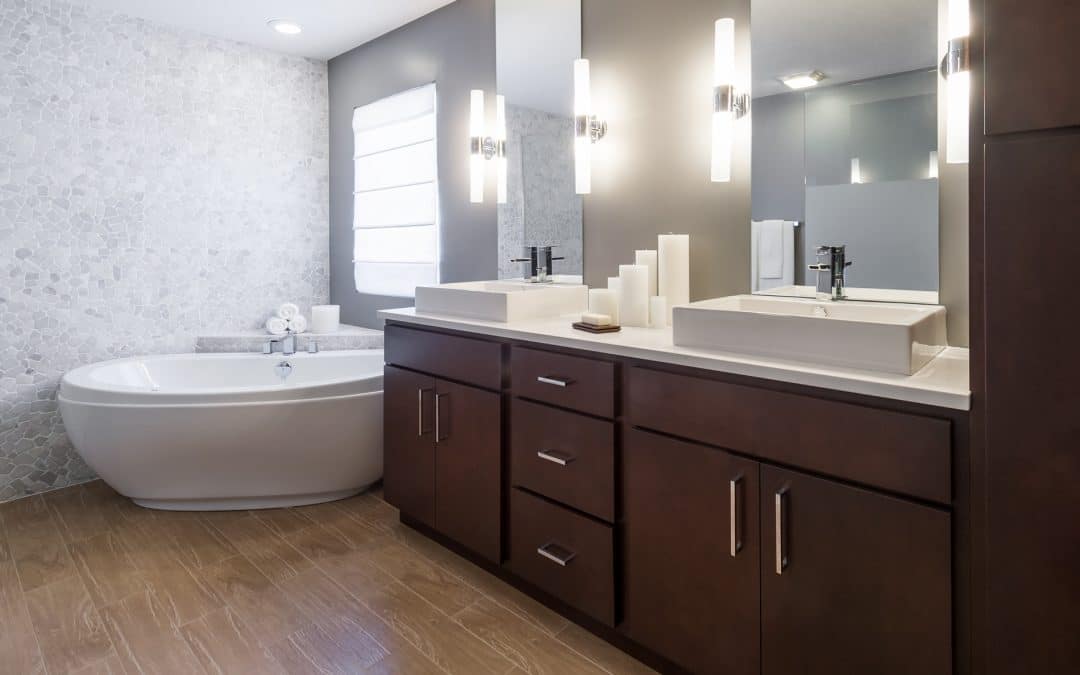 Contemporary Remodel Master Bathroom